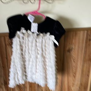 Black/Ivory Baby Dress